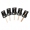 Häkelnadel aus Buchenholz 4/6/8/10/16 mm von Bobbiny